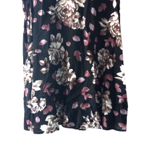 FForever 21 Women's Floral Mini Dress Sz S NWT Choker Neck Pockets Low Back - Picture 4 of 15